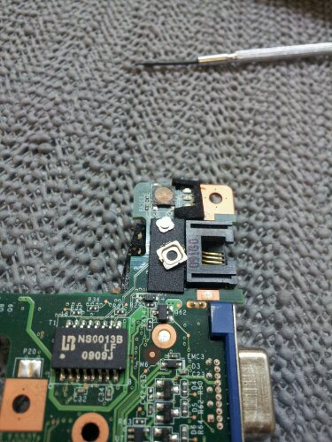 Netbook power button repair