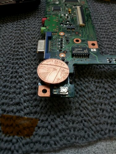 Power button size comparison
